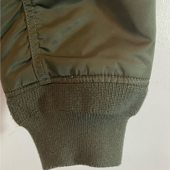 Alpha; Remove Before Flight; Jacket; Bomber Jacket; sage green - Picture 2 of 8